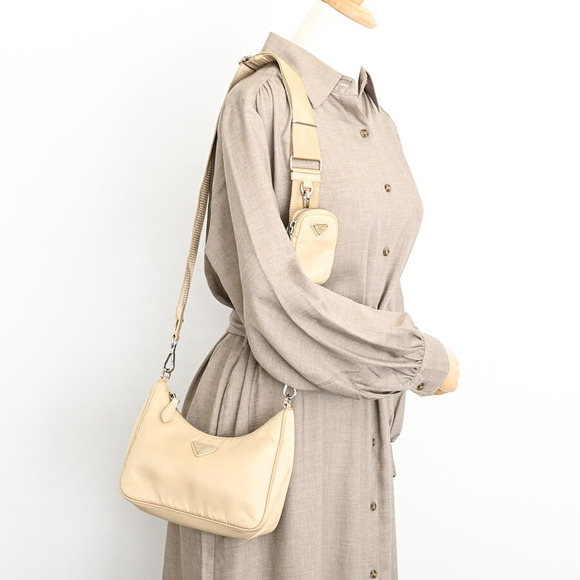 Prada Bag Edition Beige Re Shoulder - Picture 6 of 9